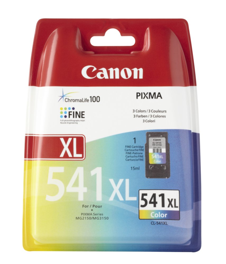 Canon CL-541 XL inktcartridge Origineel Cyaan, Magenta, Geel - Matmuis - Matmuis